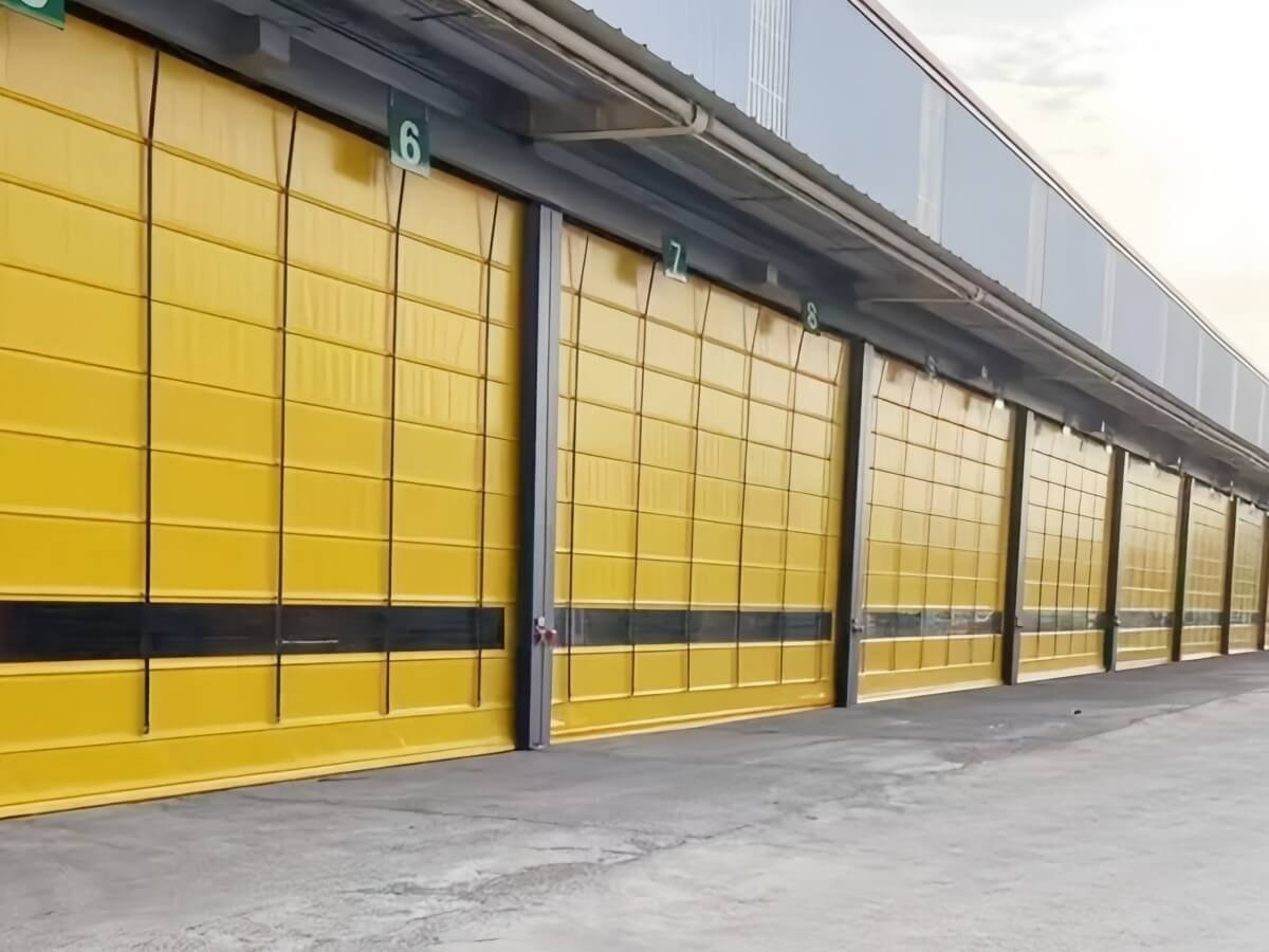 Industrial Stacking Door for Logistics Warehouse
